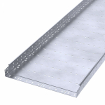 Лоток перфорированный Профи INOX (AISI 316) 600х80х3000 (1,5 мм) (6 м/уп) Промрукав