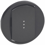 Клавиша одинарная с подсв графит Celiane Legrand (1/10) Клавиша одинарная с подсв графит Celiane Legrand (1/10)