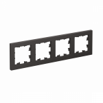 Рамка 4гн базальт AtlasDesign Systeme Electric (1/15)