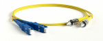 Hyperline FC-D2-9-SC/UR-ST/UR-H-20M-LSZH-YL Патч-корд волоконно-оптический (шнур) SM 9/125 (OS2), ST/UPC-SC/UPC, 2.0 мм, duplex, LSZH, 20 м