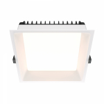 Встраиваемый светильник Okno 3000K 1x24Вт 100° Белый DL056-24W3K-W