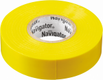 Изолента желтая 15/20м Navigator (10/200)