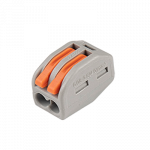 Клемма монтажная СМК PTC-2P 222-412 BL/10 450V 32A 0,08-2,5(4.0)mm2 / 10шт. / Jazzway