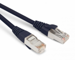 Hyperline PC-LPM-STP-RJ45-RJ45-C6-10M-LSZH-BK Патч-корд F/UTP, экранированный, Cat.6, LSZH, 10 м, черный