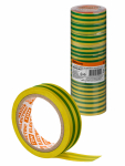 Изолента ПВХ 0,13х15мм Желто-зеленая 5м TDM