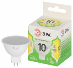 Лампочка светодиодная ЭРА GREEN LINE LED MR16-10W-830-GU5.3 GL GU5.3 10 Вт софит теплый свет