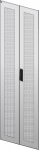 Дверь перфорированная двустворчатая для шкафа LINEA N 18U 600мм серая ITK (1)