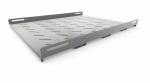 Hyperline TSH3H-650-RAL7035 Полка стационарная усиленная, глубина 650 мм, с боковым креплением, нагрузка до 100 кг, для шкафов серии TTB, TTR, TTC2, 4