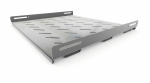 Hyperline TSH3M-450-RAL7035 Полка стационарная усиленная, глубина 450 мм, с боковым креплением, нагрузка до 50 кг, для шкафов серии TTB, TTR, TTC2, TW