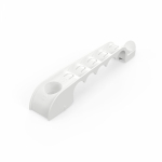 Держатель труб для прямого монтажа односторонний на 5 мест в гофроящике белый d16 (250шт/кор) Промрукав Держатель труб для прямого монтажа односторонний на 5 мест в гофроящике белый d16 (250шт/кор) Промрукав