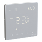 Терморегулятор сенсорный Wi-Fi с/у белый в сборе ArtGallery Systeme Electric Терморегулятор сенсорный Wi-Fi с/у белый в сборе ArtGallery Systeme Electric