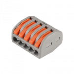 Клемма монтажная СМК PTC-5P 222-415 450V 32A 0,08-2,5(4.0)mm2 /50шт./ Jazzway