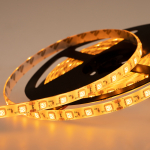 LED лента силикон, 10мм, IP65, SMD 5050, 60 LED/m, 12V, желтая