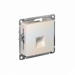 Розетка 1гн ТФ RJ11 с/у жемчуг механизм AtlasDesign Systeme Electric (1/10)