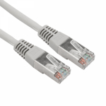 Патч-корд F/UTP REXANT категория 5e, RJ45-RJ45, экранированный, 26AWG, LSZH, серый, 2 м