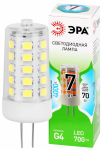 Лампочка светодиодная ЭРА GREEN LINE LED G4-JC-7W-840-12V GL G4 7Вт капсула яркий белый свет