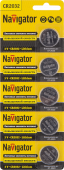 Элемент питания Navigator 94 765 NBT-CR2032-BP5