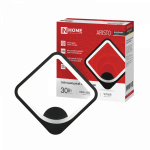 Светильник светодиодный ELEGANT ARISTO-BL 30Вт 230В 3000-6500K 2400Лм STEP COLOR черный IN HOME
