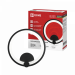 Светильник светодиодный ELEGANT BLISS-BL 30Вт 230В 3000-6500K 2400Лм STEP COLOR черный IN HOME