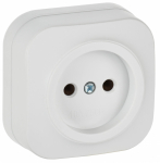 GLORY Роз. без з/к/ш о/у 10А РС20-2-ХБм бел. м. IEK GLORY Роз. без з/к/ш о/у 10А РС20-2-ХБм бел. м. IEK