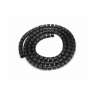 Защитная пластиковая спираль 40 мм (25 м/уп) черная Промрукав