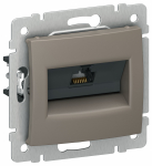 IEKVALENA Роз. комп. RJ45 кат.5Е UTP 6945381 капуч. IEK IEKVALENA Роз. комп. RJ45 кат.5Е UTP 6945381 капуч. IEK