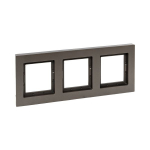 3 - местная рамка, IP44, мокко, пластик Эпика EKF