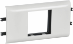 DLP Рамка и суппорт на 2 модуля 65мм белая IEK
