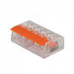 Клемма монтажная СМК PTC-5P 221-415 450V 32A 0,14-4.0mm2 /50 шт./ Jazzway