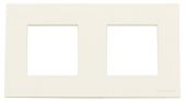 Рамка 2гн белый Zenit SCHUKO АВВ