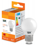 LED Globe G45 400lm 3000K E27 IEK СНЯТО