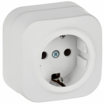 GLORY Роз. с з/к без з/ш о/у 16А РС20-3-ХБм бел. м. IEK GLORY Роз. с з/к без з/ш о/у 16А РС20-3-ХБм бел. м. IEK