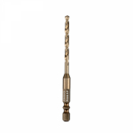 Сверло по металлу 5мм "Кобальт IMPACT" P6M5K8 DIN 338, шестигранный xвостовик, 1 шт. KRANZ