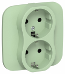 FLITE Роз. 2-я с з/к без з/ш б/к 16А РС12-1-А-ФлФ фис. IEK