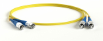Hyperline FC-D2-9-FC/UR-FC/UR-H-30M-LSZH-YL Патч-корд волоконно-оптический (шнур) SM 9/125 (OS2), FC/UPC-FC/UPC, 2.0 мм, duplex, LSZH, 30 м