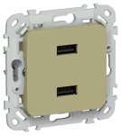 FLITE Роз. USB AA 2,1А РЮ-2-ФлО ол. IEK FLITE Роз. USB AA 2,1А РЮ-2-ФлО ол. IEK