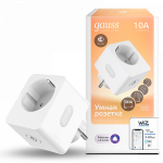 Сетевой переходник 2300Вт 207-253V 10А IP20 (Умная розетка) c заземлением Gauss Smart Home 1/6