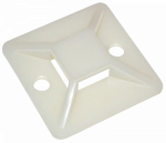 Площадка под кабельную стяжку PCP-SG 20x20-100WH PA6.6 Jazzway (100 шт/уп)