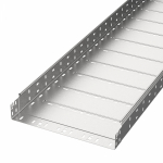 Лоток перфорированный Профи 400х80х6000 (1,0 мм) (12 м/уп) Промрукав