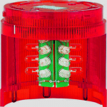 Сигнальная лампа KL70-307R красная (вращающийся свет) со светоди одами 24В AC/DC