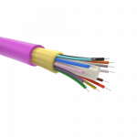 Кабель оптоволоконный внутреннего применения 8 волоконOM4 лиловый/фиолетовый DKC (ДКС)