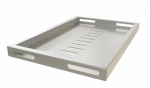Hyperline SSH3-180-RAL7035 Полка для 10" шкафов TDC/TDB 272 x 180 мм, уст. размер 254 мм, цвет серый (RAL 7035)