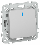 FLITE Выключ. 1-кл. прох. с инд. 10А ВС61-1-1-ФлА ал. IEK FLITE Выключ. 1-кл. прох. с инд. 10А ВС61-1-1-ФлА ал. IEK