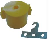 Коробка разветвительная с/у в бетон желтый Л253М IP20 Л253М 75х62 ПЭМИ (1/100)