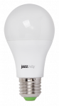 Лампа светодиод диммир10Вт груша А60 Е27 3000К 820Лм матовая PLED-DIM Jazzway (1/10/100)