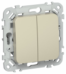 FLITE Выключ. жалюзи с блок. 10А ВЖ42-2-0-ФлШ шам. IEK FLITE Выключ. жалюзи с блок. 10А ВЖ42-2-0-ФлШ шам. IEK