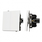 Механизм выключателя двухклавишный проходной SWT-TENDO-MKP2-PL-WH (230V, 10A) (Arlight, Белый) Механизм выключателя двухклавишный проходной SWT-TENDO-MKP2-PL-WH (230V, 10A) (Arlight, Белый)