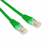 Патч-корд U/UTP REXANT категория 5e, RJ45-RJ45, неэкранированный, 26AWG, LSZH, зеленый, 0.5 м