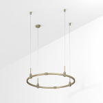 Основание ART-APRIORI-ROUND-HANG-R800 (OG) (Arlight, IP20 Металл, 3 года)