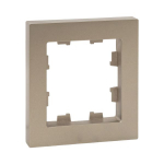 1 - местная рамка, шампань, пластик Эпика EKF